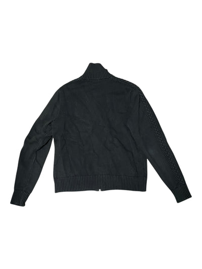 Ralph Lauren Knit Zip Jacket - Black - XL - USED