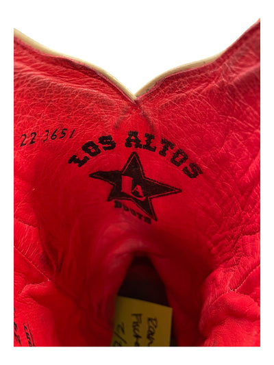 Los Altos Boots - Brown/Turquoise/Red - 7.5 - USED