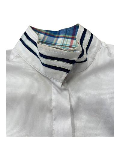 Prestige Show Shirt - White/Navy - 38 - USED
