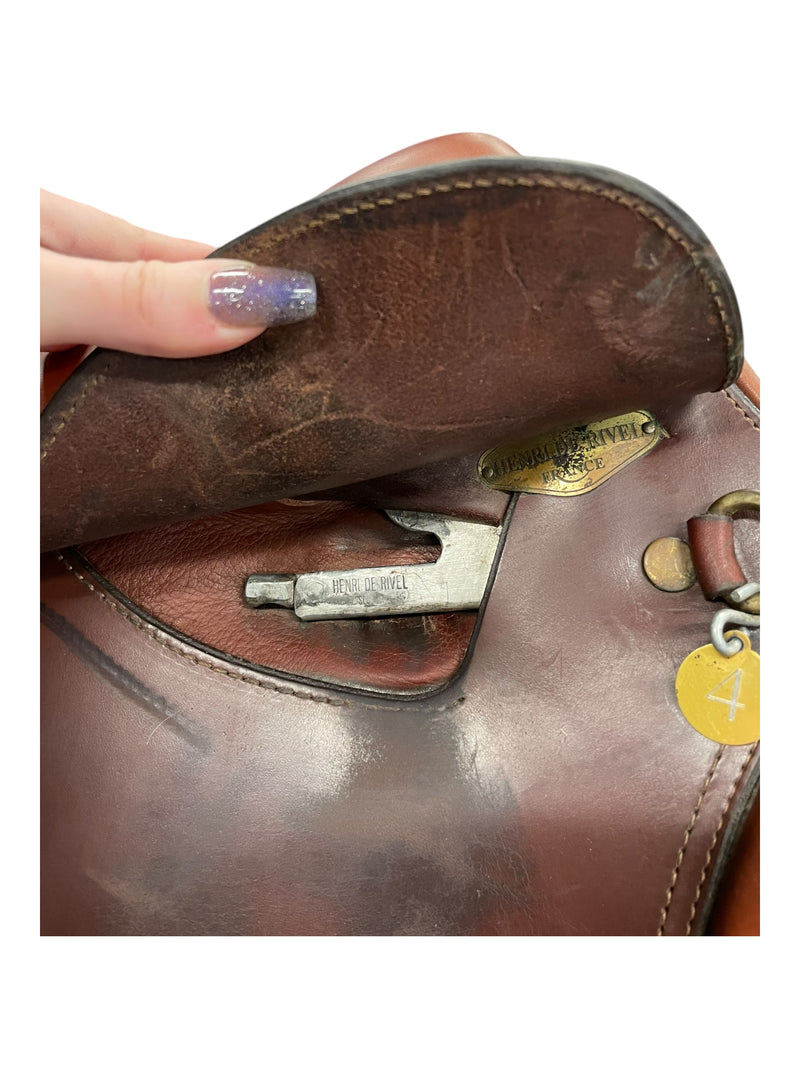 HDR Pro A/O CC Saddle - Brown - 18" - 2.5 Fit (4.5" Gullet) - USED