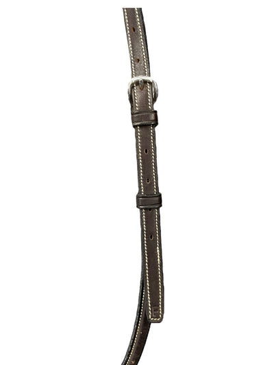 Aramas Fancy Stitch Standing Martingale - Chocolate - F/S - USED