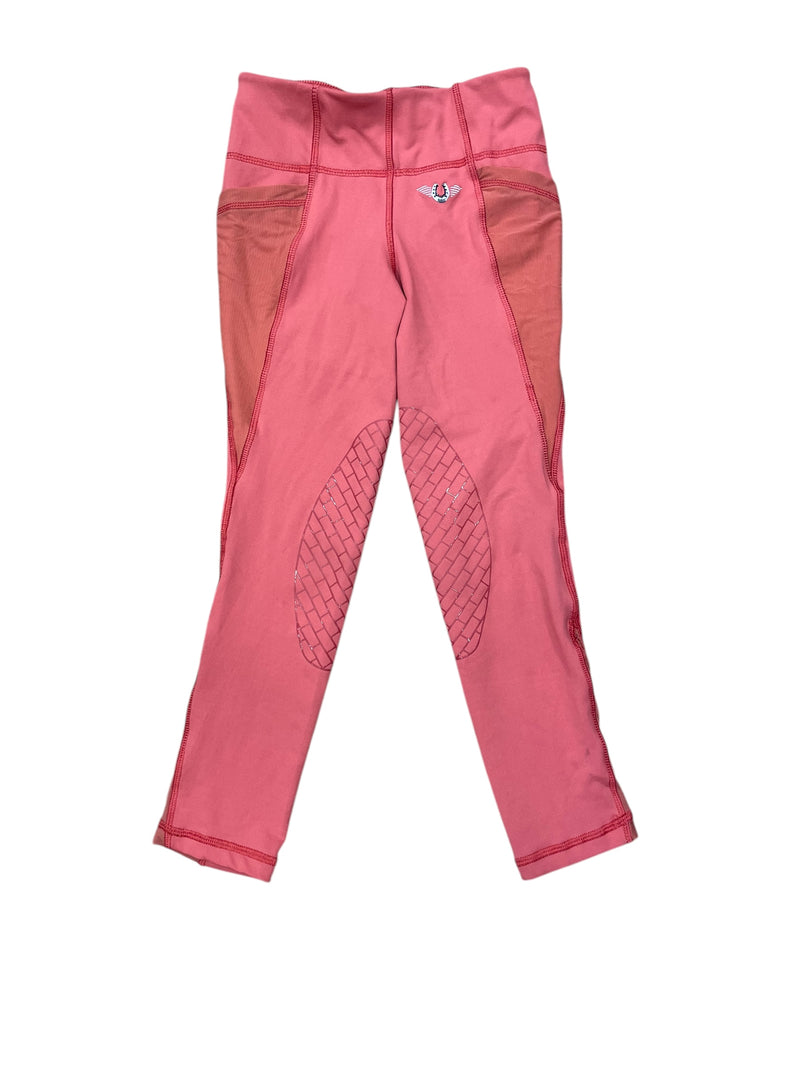 Tuffrider KP Tight - Pink - Approx Youth S - USED