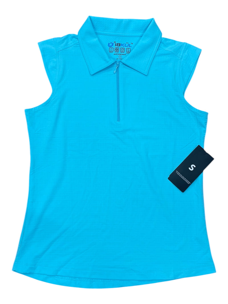 IBKUL Sleeveless Sun Shirt *NWT* - Aqua - S - USED