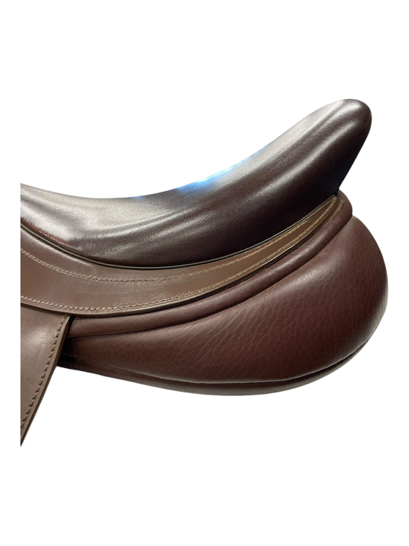 2015 Bates Caprilli CC Saddle - Brown - 43cm (17") - Adj. Gullet - USED