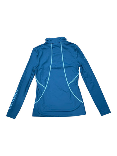 LeMieux LS Base Layer - Blue - Youth 11-12 - USED