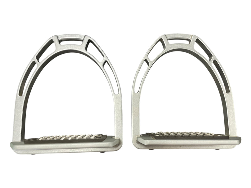 Acavallo Evolution AluPro Stirrups - Silver - 4 3/4" - USED