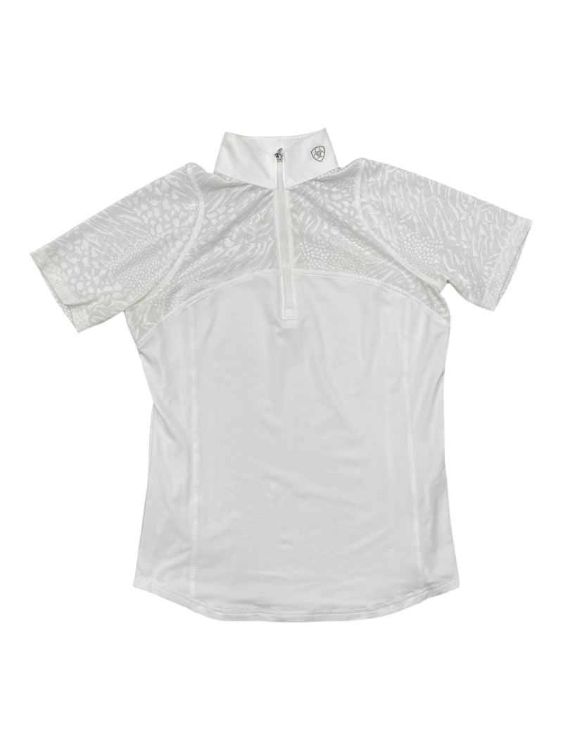 Ariat SS Show Shirt - White - S - USED