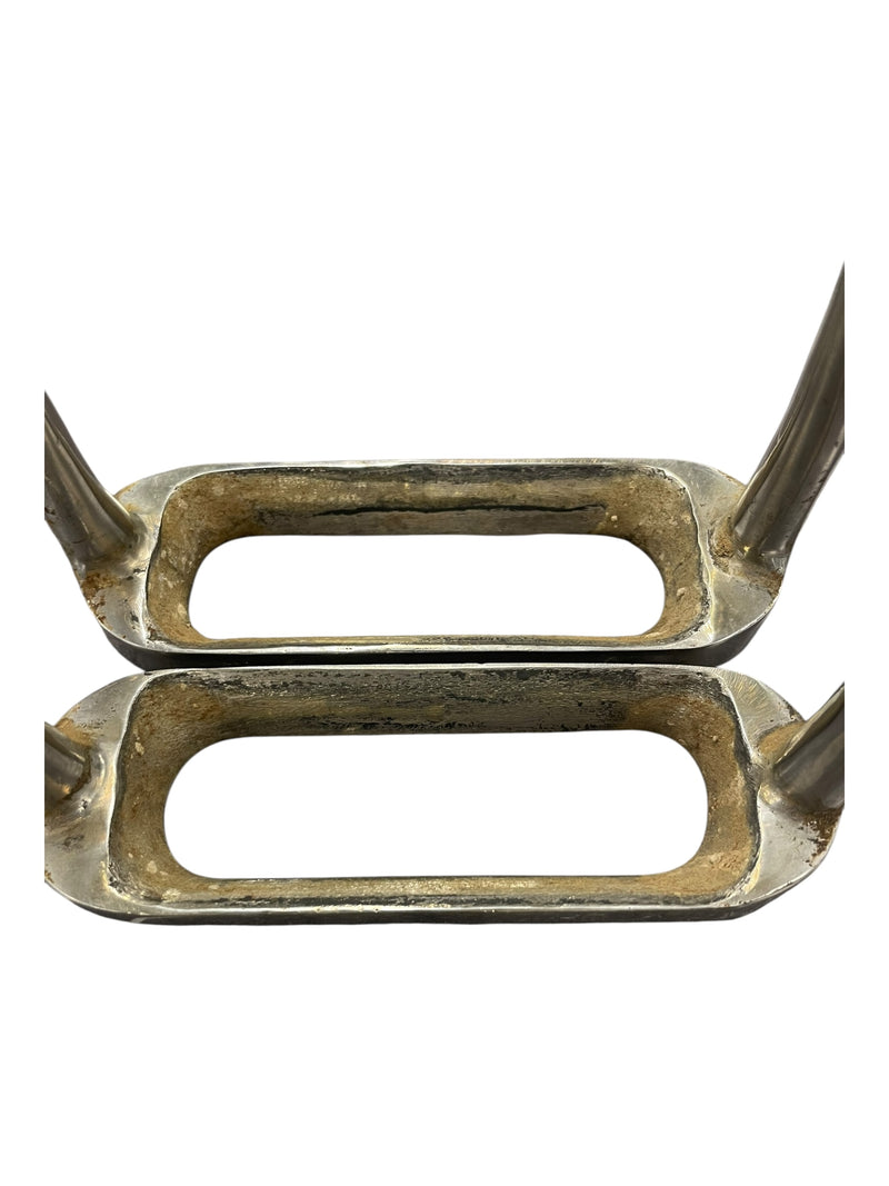 Fillis Stirrups *No Treads* - SS - Approx 4.5" - USED