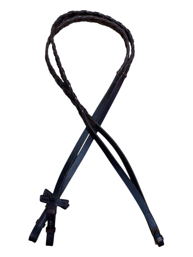 HDR Bridle W Reins - Brown - Est. F/S & Approx 55" Reins - USED