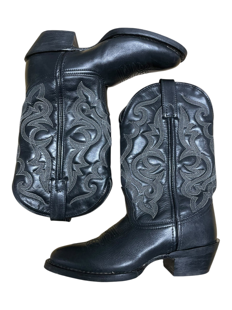 Laredo Maddie Western Boot - Black - Womens 7 M - USED