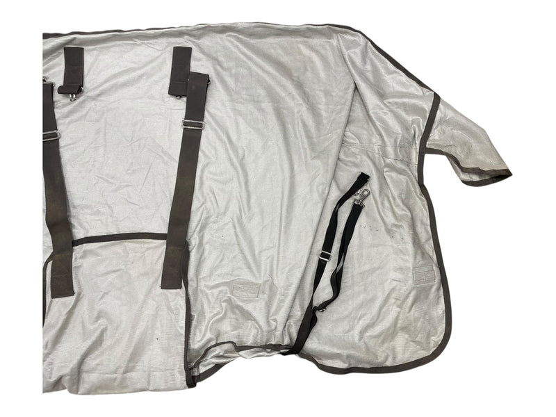 Country Pride Fly Sheet Neck + Bellyband - Silver - 76" - USED