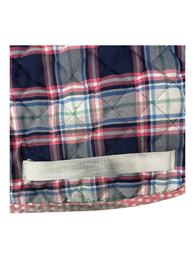 Equine Couture Amber AP Pad - Navy/Pink Plaid - Standard Size - USED