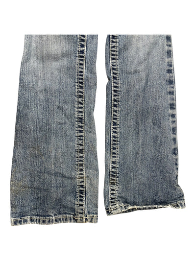 Ariat Work Jeans - Washed Denim - 26R Mid-Rise Boot - USED