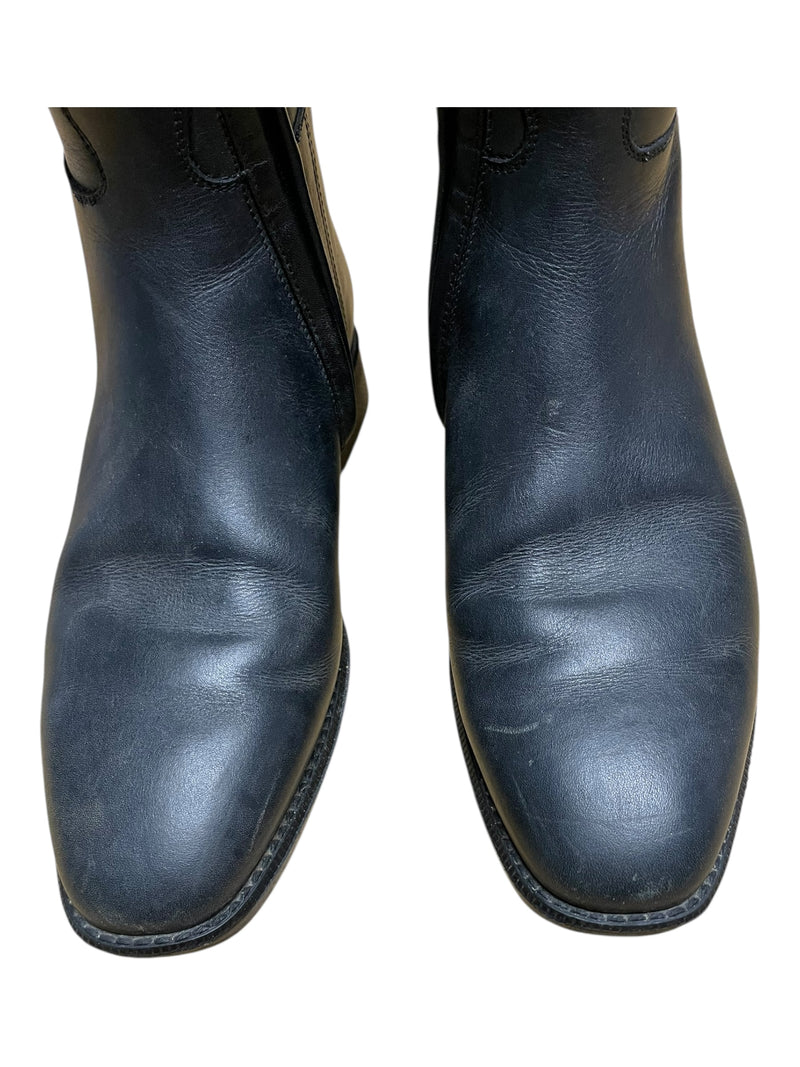 Petrie Dress Boots - Black - 6 1/2, 35cm Calf, 47cm Height - USED