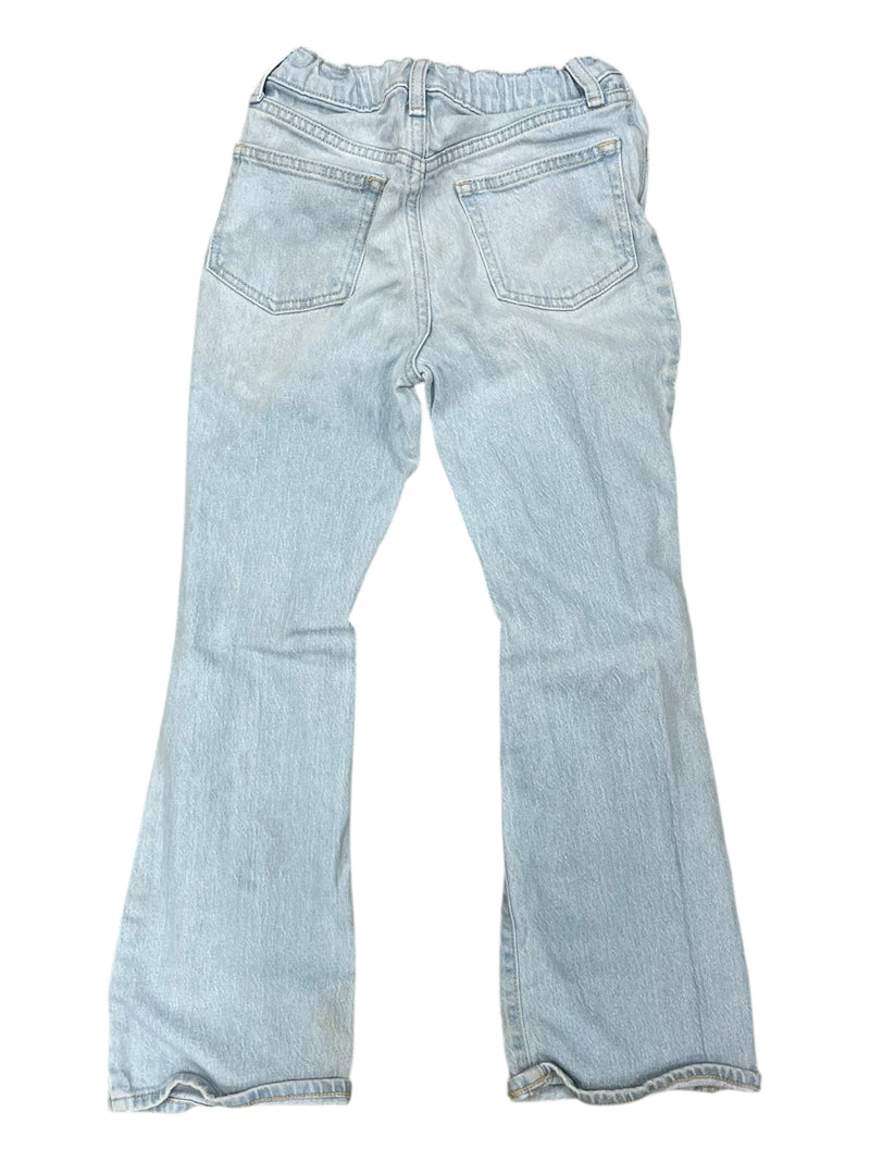 Old Navy High Rise Flare Jean - Light Wash - Girls 10 - USED
