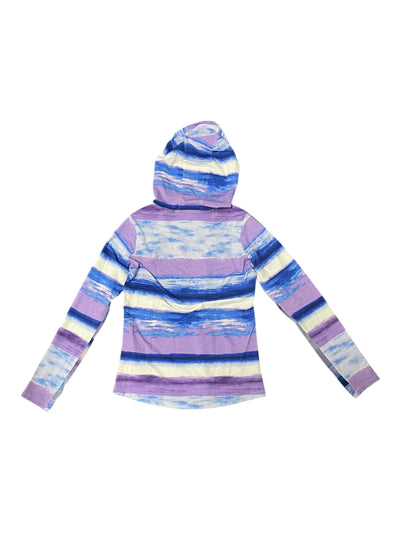 IBKUL LS Hoodie Sun Shirt *NWOT* - Blue Wave - S - USED