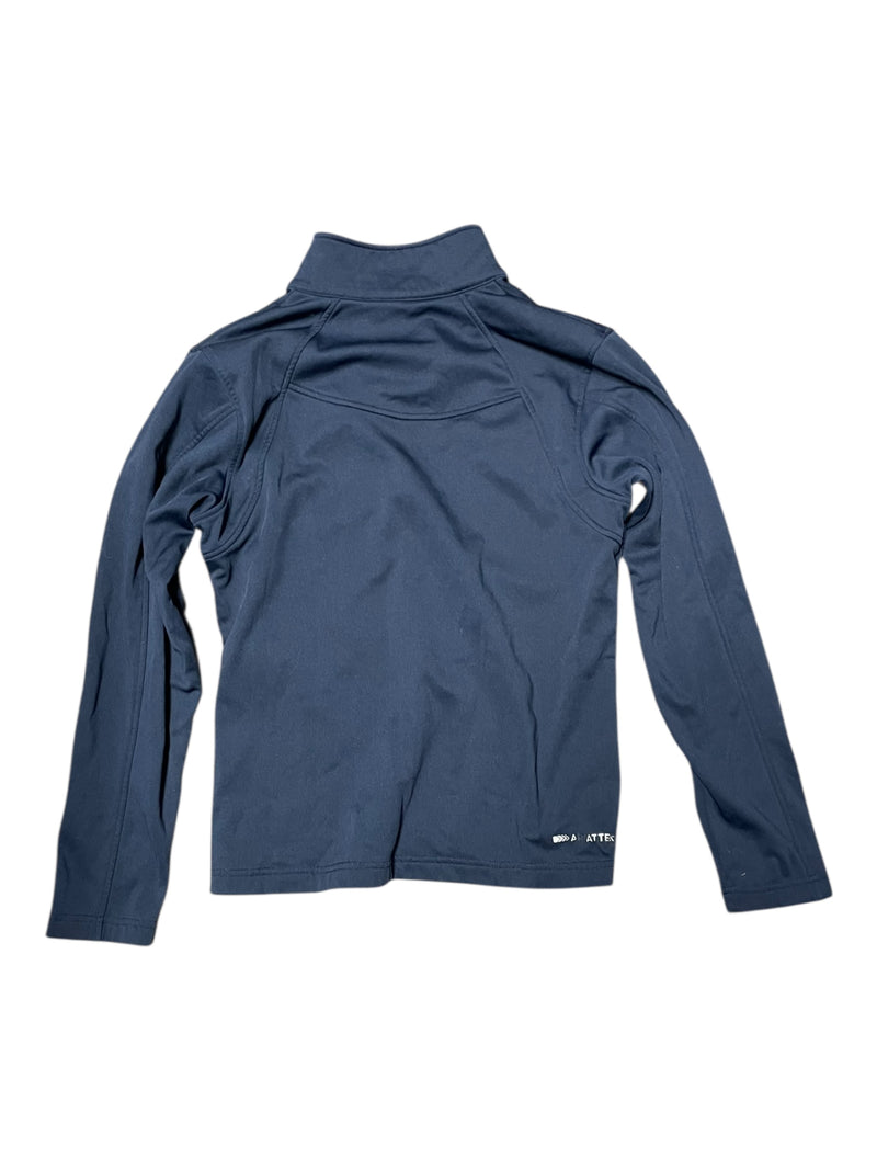 Ariat 1/4 Zip Pullover - Navy/Pink - M - USED