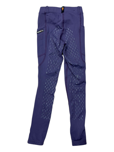 Kerrits FS Tights - Purple - Youth S - USED