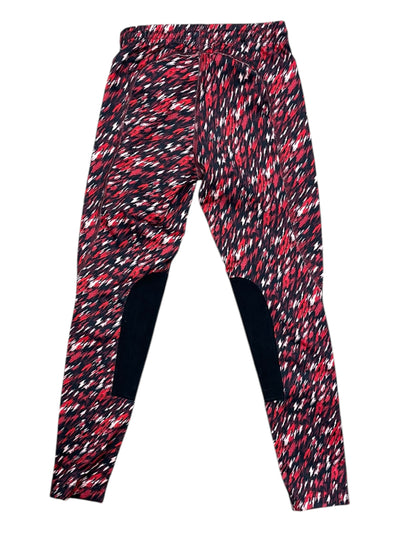 Kerrits KP Tight - Red Pattern - Youth M - USED
