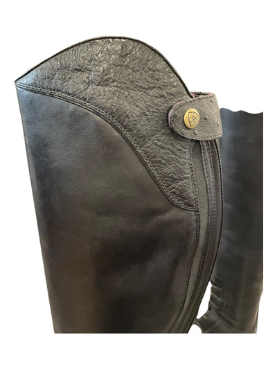 Ariat Ostrich Ellipse Tall Boots *NWT* - Black - 7.5 Med/Reg - USED
