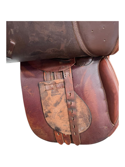 HDR Pro A/O CC Saddle - Brown - 18" - 2.5 Fit (4.5" Gullet) - USED