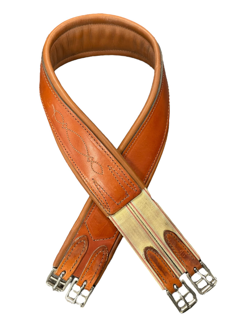 Unbranded Leather Girth - Light Brown - 46" - USED