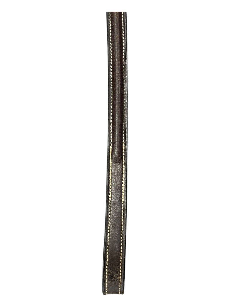 Aramas Fancy Stitch Standing Martingale - Chocolate - F/S - USED