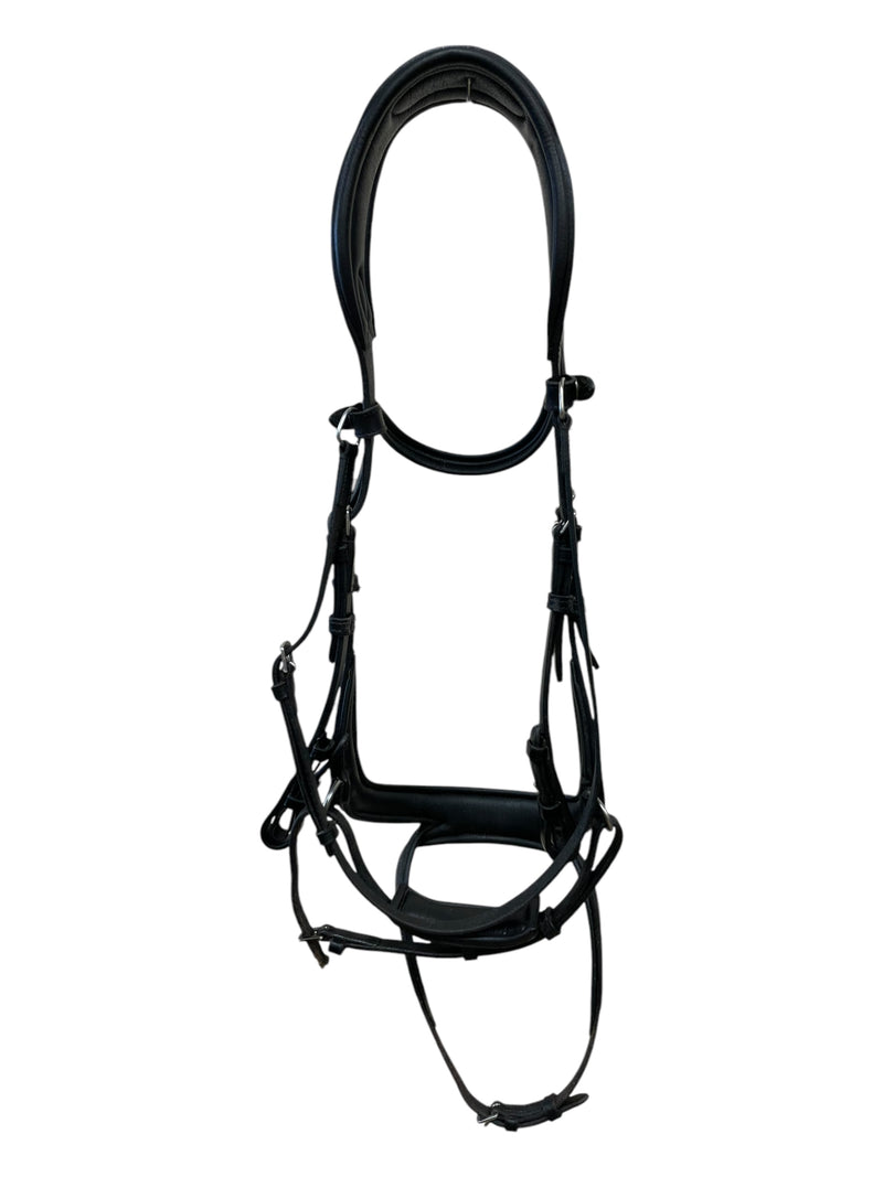 PS Of Sweden "Jump Off" Bridle - Black - Cob Size/Full Crown - USED