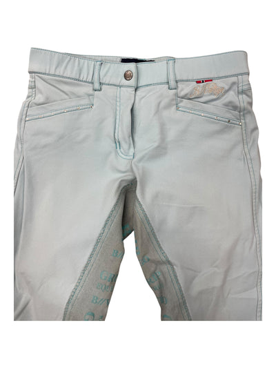 B Vertigo FS Breech - Light Blue/Bling - 24 - USED