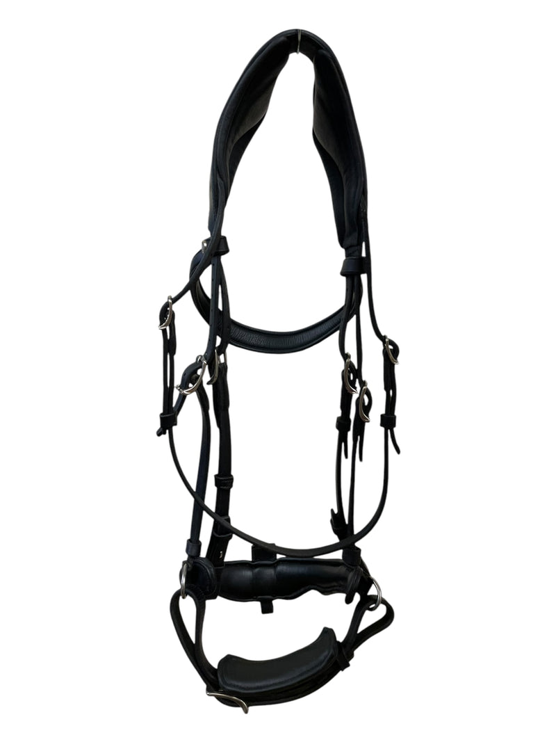 Antares Precision Crank Noseband Bridle - Black - 2 (Full) - USED