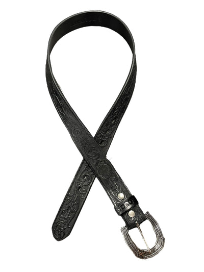 Roughy Belt - Tooled Black - 36 - USED