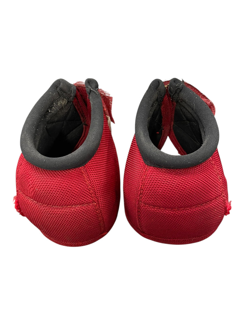 Pro Choice No Turn Bell Boots - Red - Approx M - USED