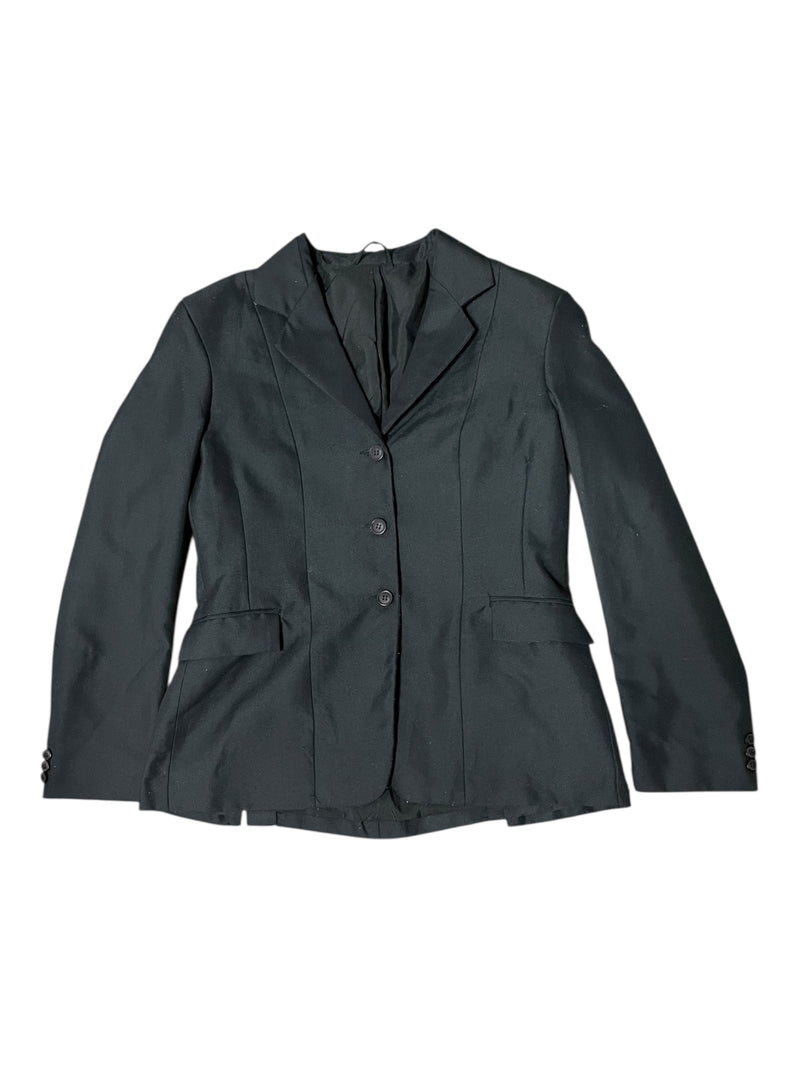 Tuffrider Starter Show Coat - Black - Ladies 10 - USED