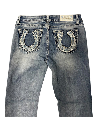 Grace In LA Jeans - Washed Denim - 31 - USED