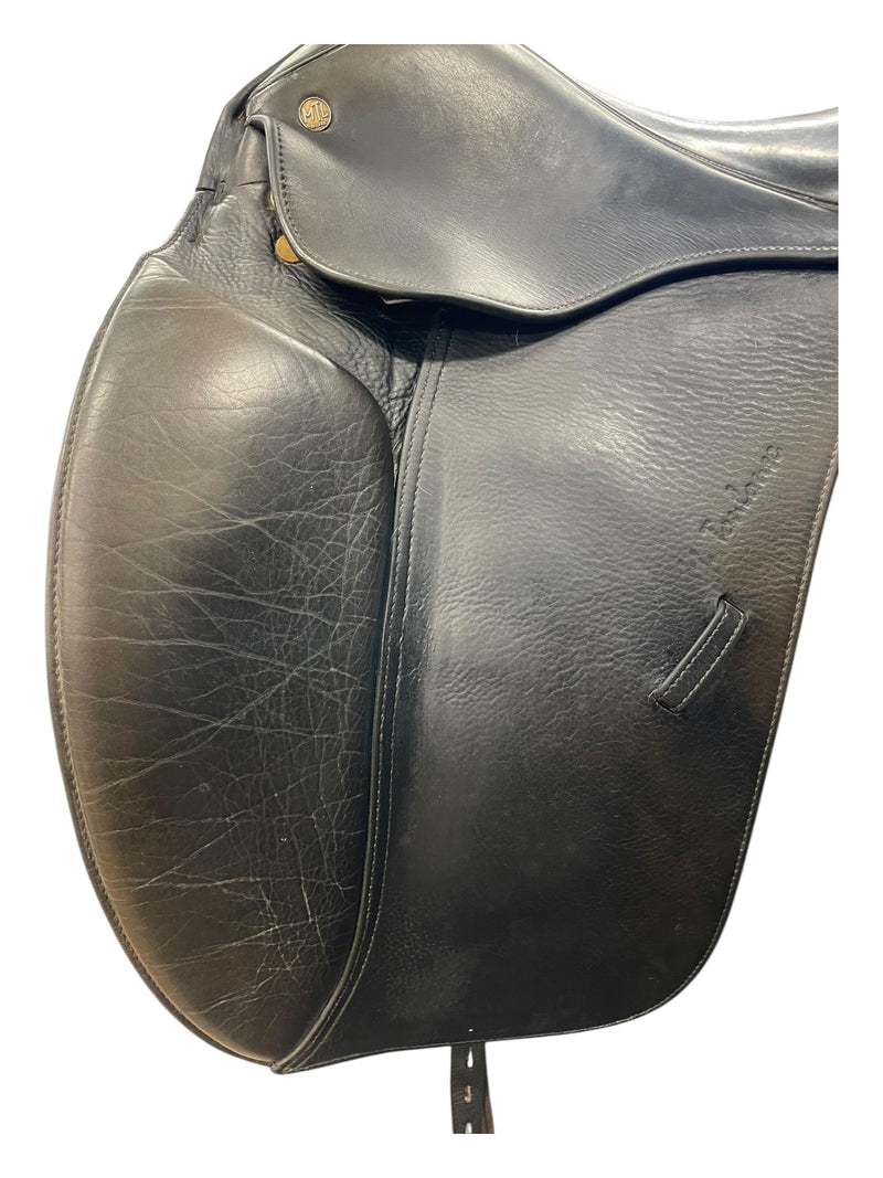 M Toulouse Aachen DR Saddle - Black - 18" / Wide - USED