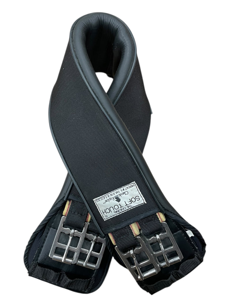 Classic Equine Soft Touch Girth - Black - 28" - USED