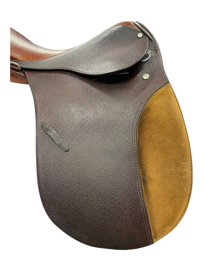 Stubben Tristan AP Saddle - Brown - 16.5" / 32cm Tree - USED