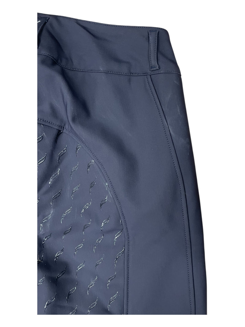 Goode Rider Elite Fleece FS Breech *NWT/Stains* - Navy - 32 - USED
