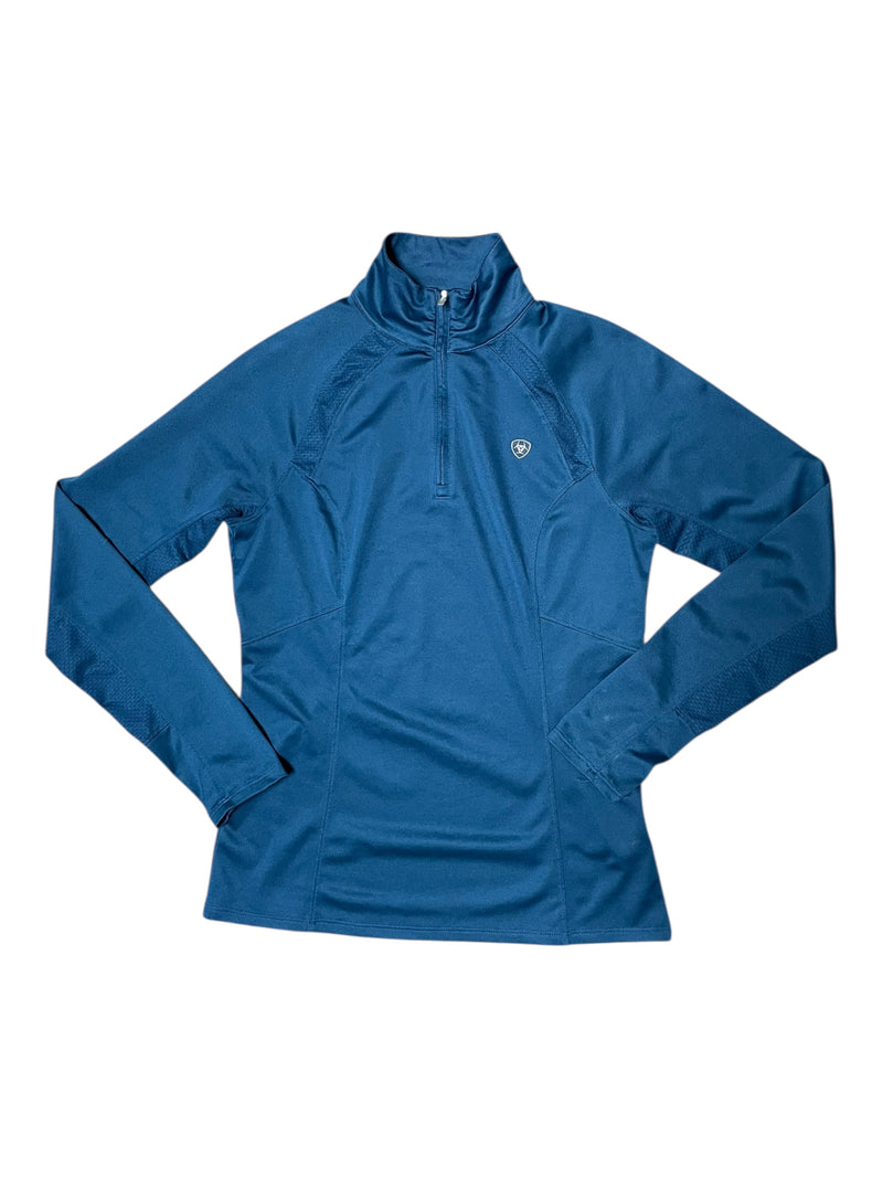 Ariat LS Sun Shirt - Blue - S - USED