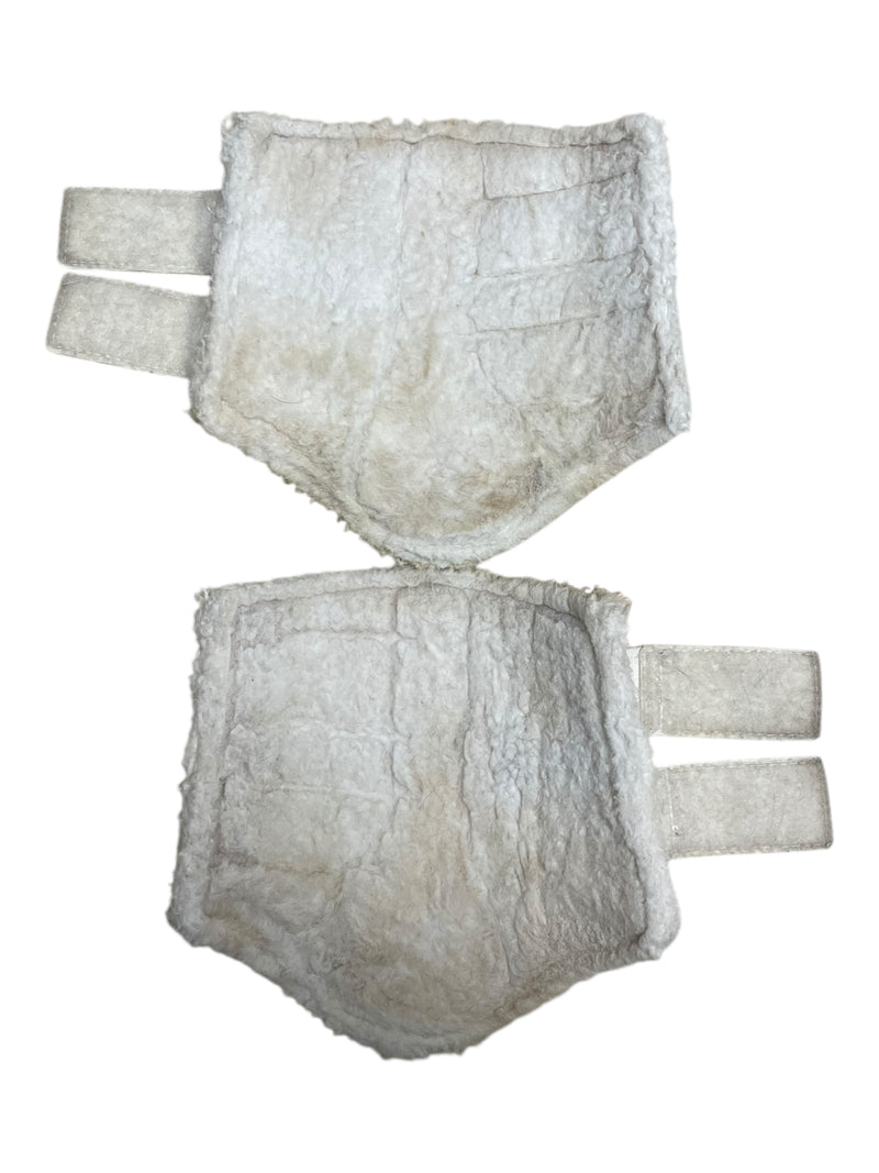 Dover Brushing Boots *Pair* - White - Est. M - USED