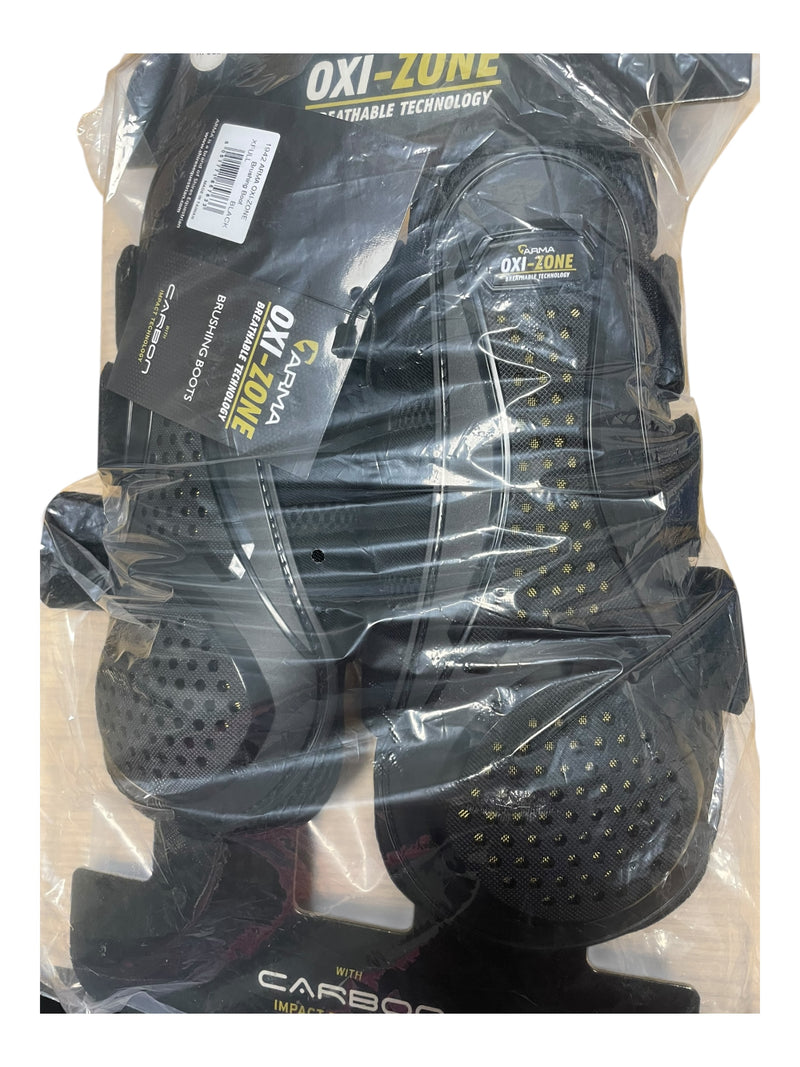 Arma Oxi-Zone Brushing Boots *NWT* - Black - XF - USED