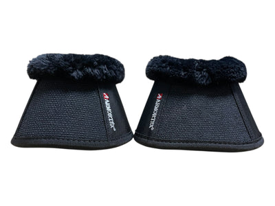 Arma Fleece Trim Bell Boots - Black - F/S - USED