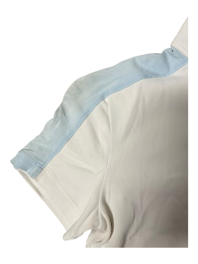 Alessandro Albanese SS Show Shirt - White/Blue - M - USED