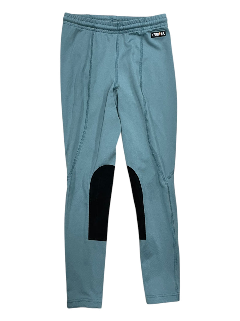 Kerrits KP Tight - Light Blue - Youth M - USED