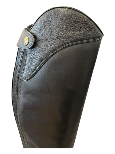 Ariat Ostrich Ellipse Tall Boots *NWT* - Black - 7.5 Med/Reg - USED