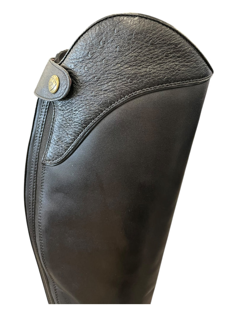 Ariat Ostrich Ellipse Tall Boots *NWT* - Black - 7.5 Med/Reg - USED