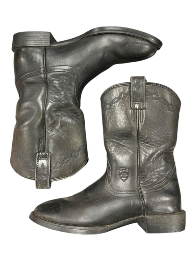 Ariat Short Western Boots - Black - 6.5B - USED
