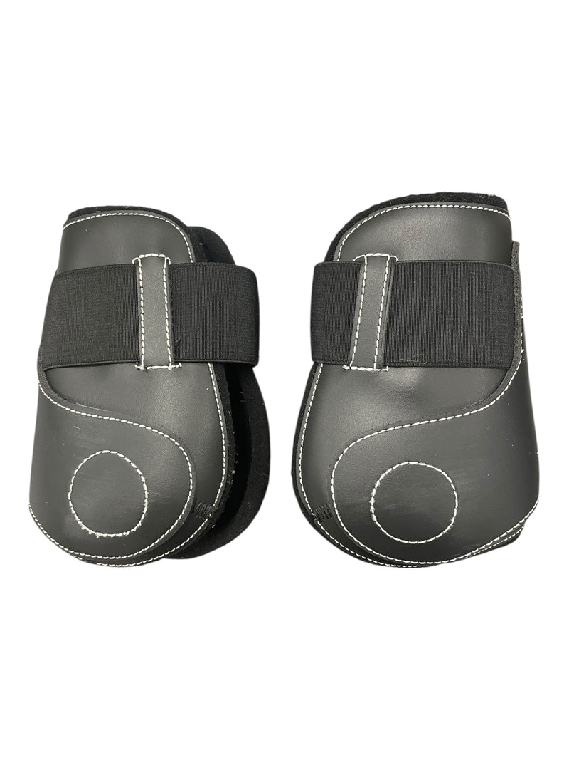 Grewal Synthetic Fetlock Boots - Black - L - USED