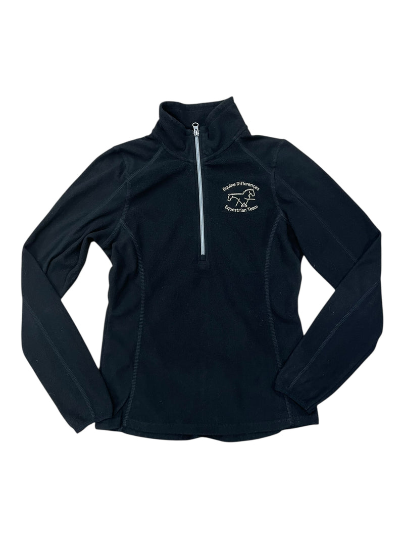 EQD 1/4 Zip Sweatshirt - Black - XS - USED