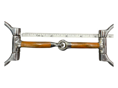 Eggbutt Snaffle - SS/Copper - Approx 5" - USED
